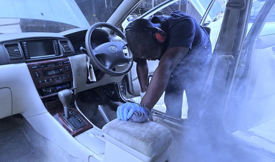 interior steam detailing